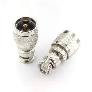 RF Connector BNC Male to PL259 UHF Male