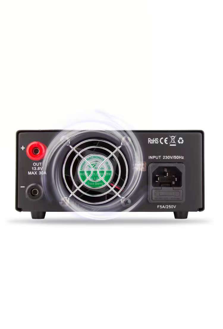 QJE PS30SWIV High Current DC Power Supply 13.8V 30A - Image 4