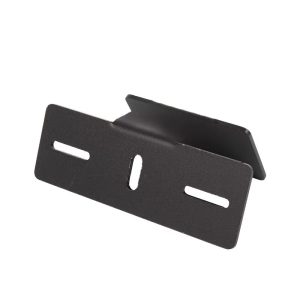 Fixed glass mount bracket for radio Yaesu and Icom