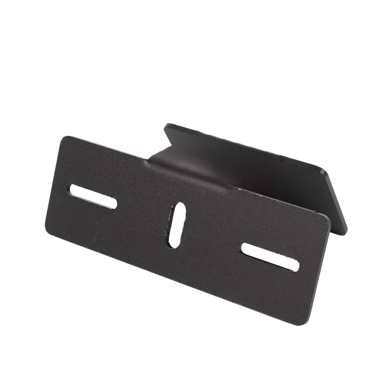 Fixed glass mount bracket for radio Yaesu and Icom