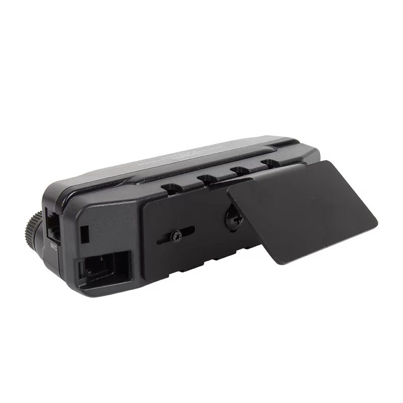 Fixed glass mount bracket for radio Yaesu and Icom
