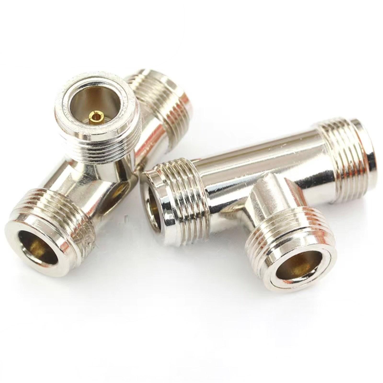 RF Connector N Female to N Female to N Female