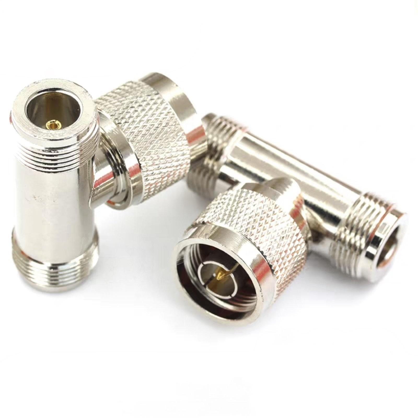 RF Connector N Male to N Female to N Female