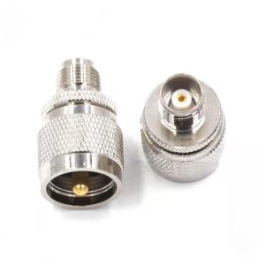 RF Connector PL259 UHF Male to TNC Female