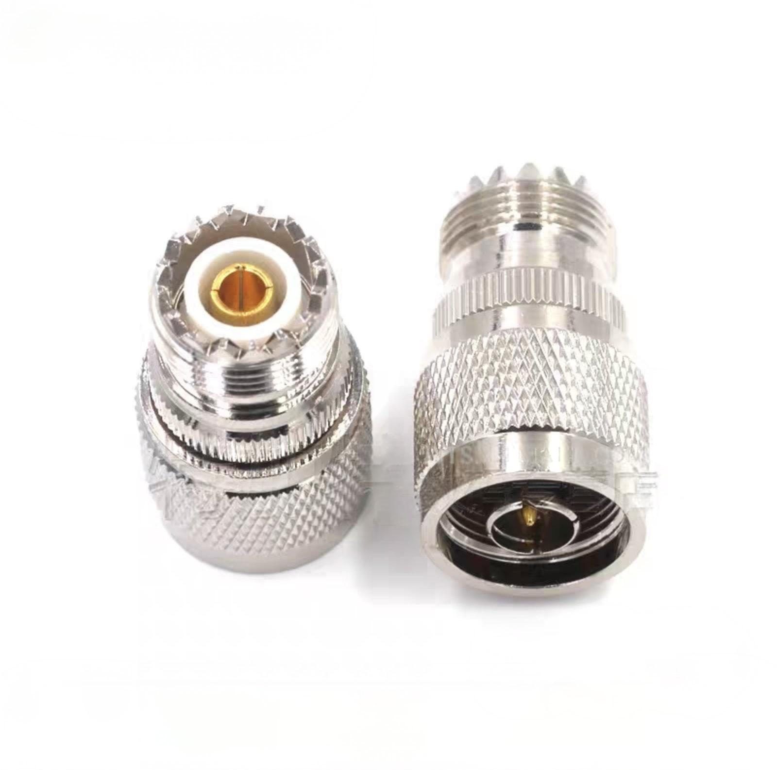 RF Connector SO239 UHF Female to N Type Male