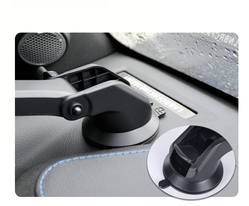 Windscreen Suction Mount Bracket Adjustable for Handheld radios