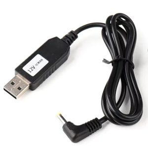 USB 5V to 12V Charging Cable - Yaesu VX-6R / VX-7R / FT-60R & Compatible Models