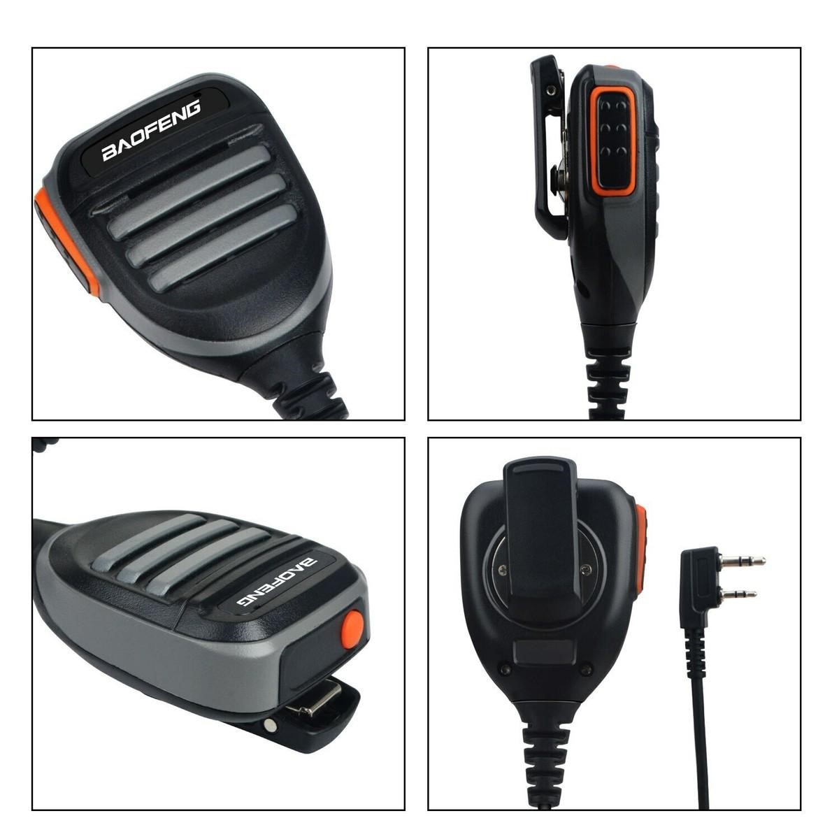Baofeng BF-780 Dual PTT Speaker Microphone – UV-5R - Image 3
