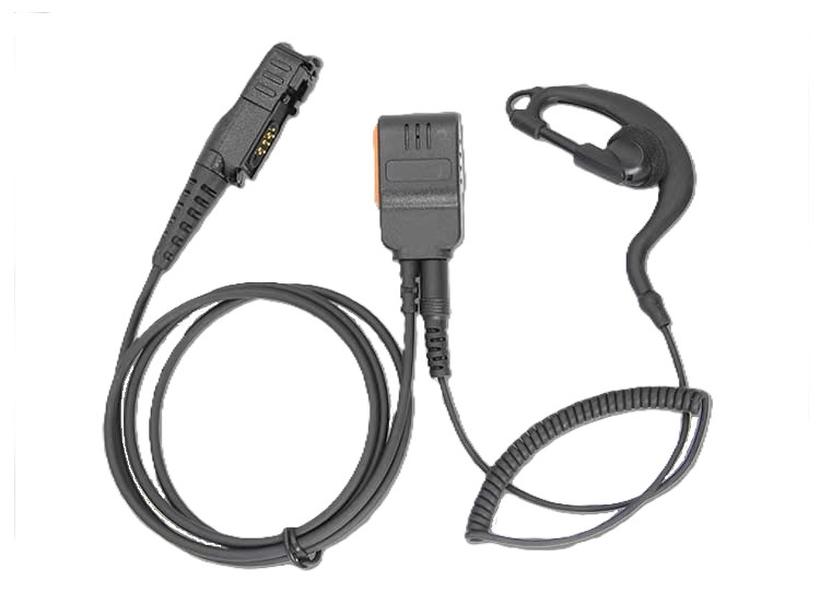 g shape earpiece for Motorola XIR P6600i